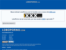 Tablet Screenshot of loboporno.com